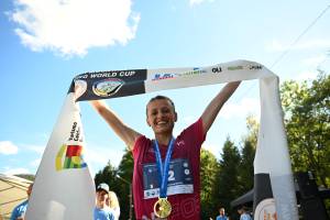 Arianna Dentis wins Rollercoaster 21 at Maraton-Trzech-Jezior 2026  Maraton-Trzech-Jezior by Jan Nyka.