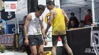 Kilian και Hernando στον τερματισμό του Zegama